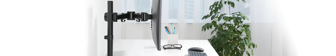 Can a single monitor arm improve employee wellbeing?