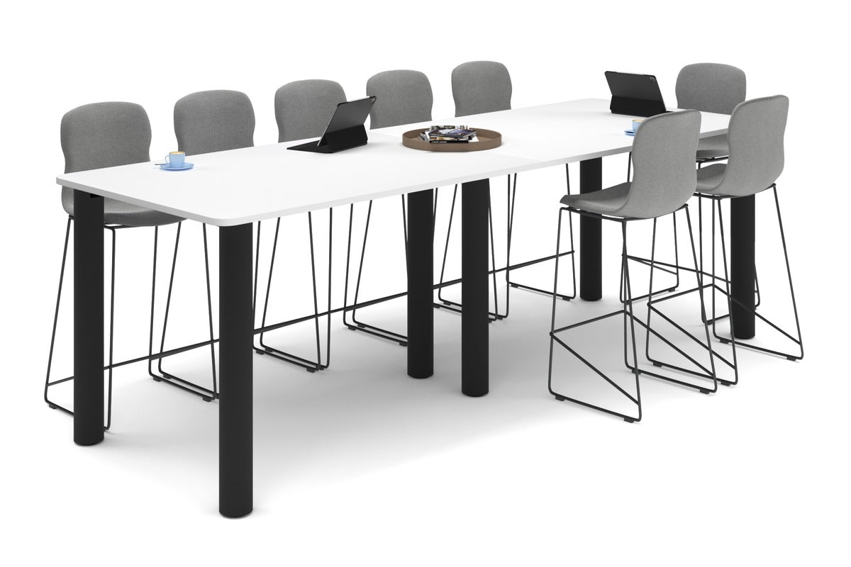 Quadro Counter Cylinder Leg Table