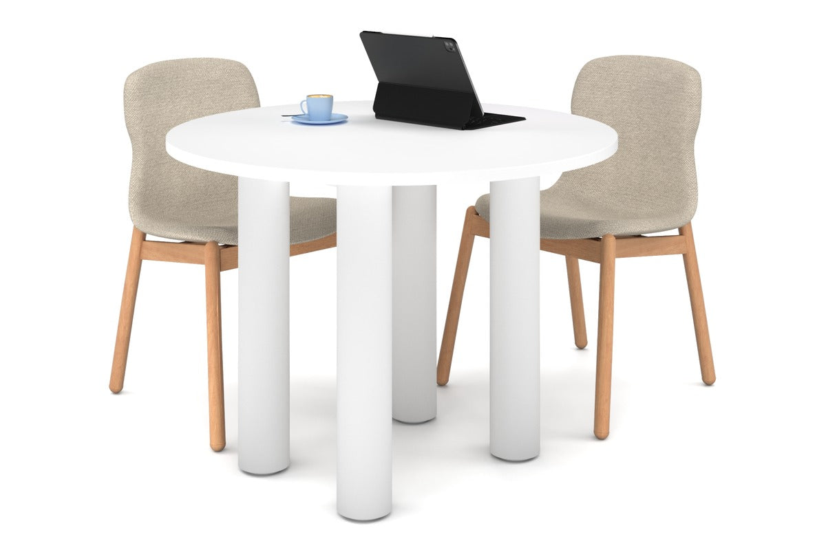Quadro Cylinder Leg Round Table