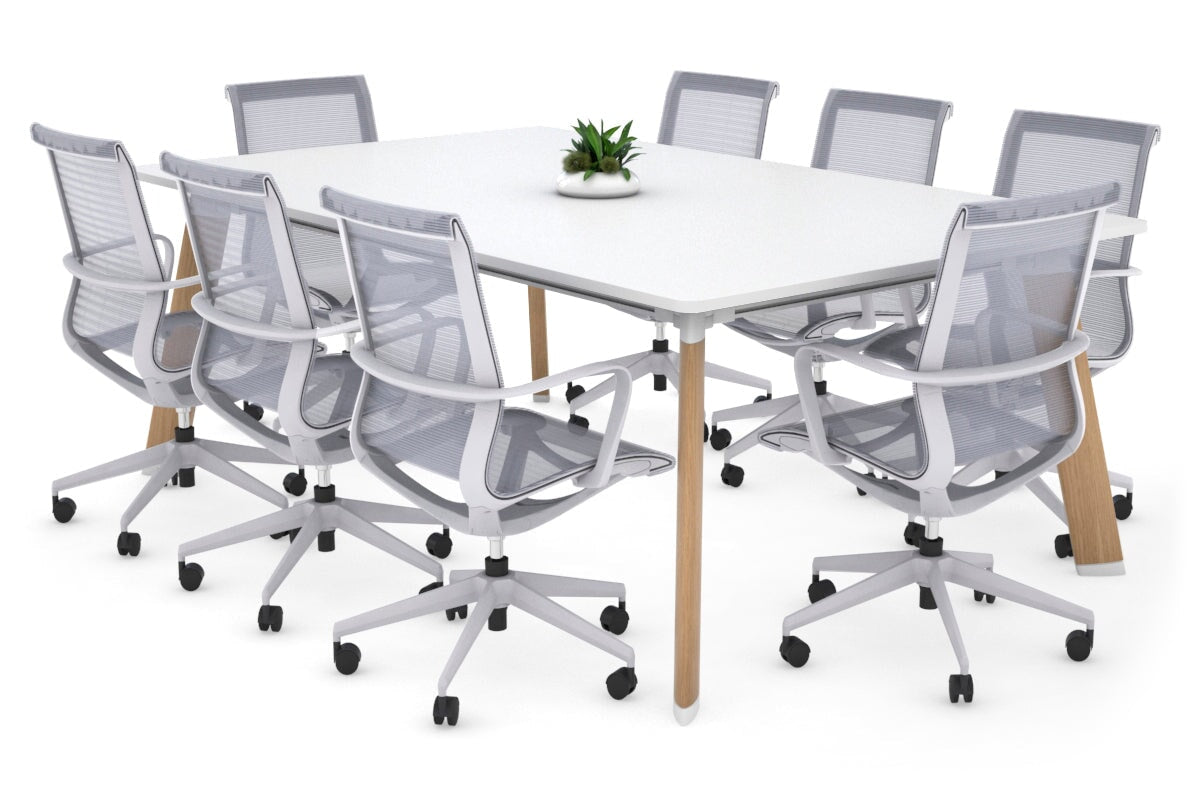 Uplifting Switch Meeting Room Table - Rounded Corners [1800L x 1100Wwi